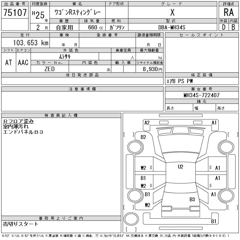 SUZUKI WAGON R
