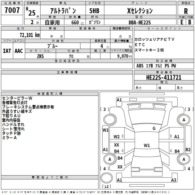SUZUKI ALTO LAPIN