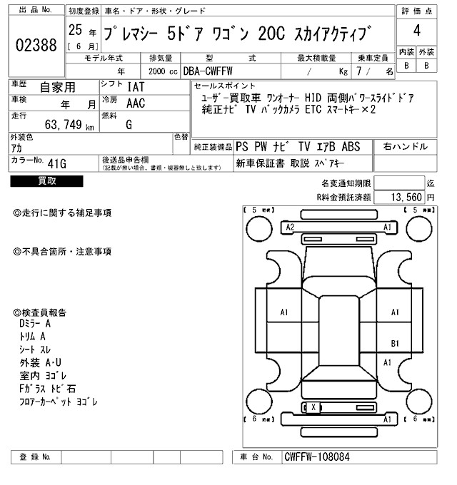 MAZDA PREMACY