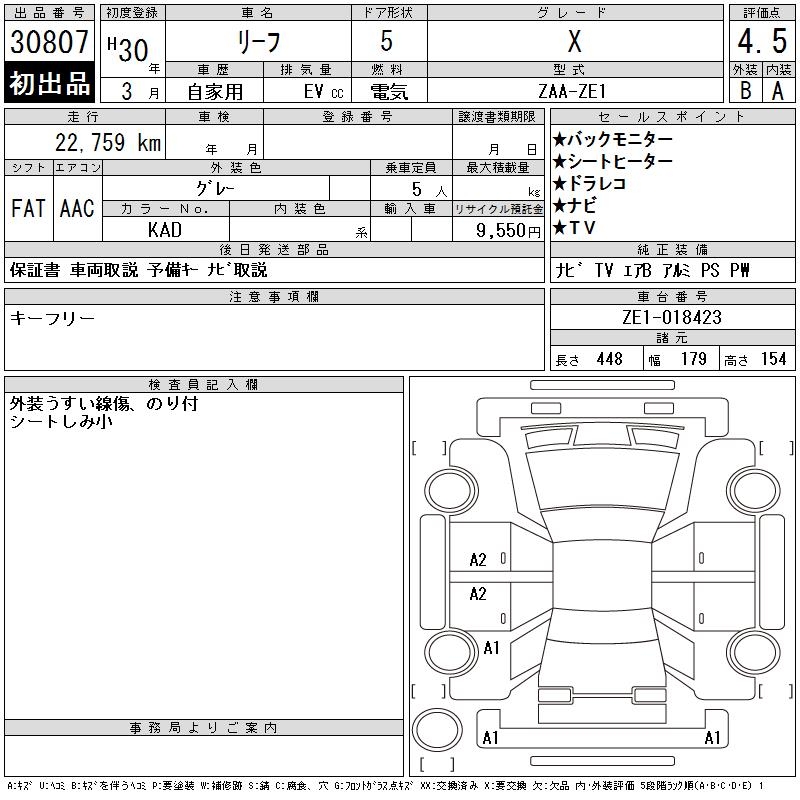 NISSAN LEAF