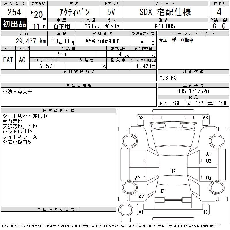 HONDA ACTY