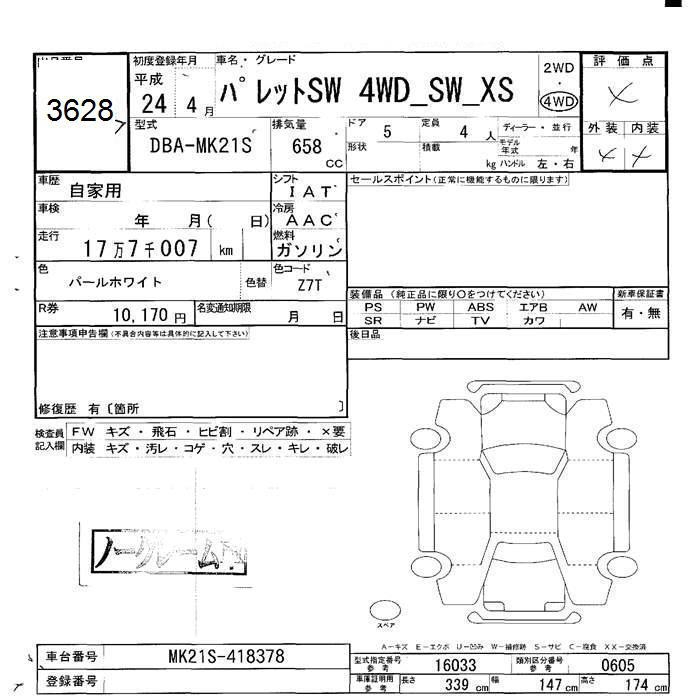 SUZUKI PALETTE