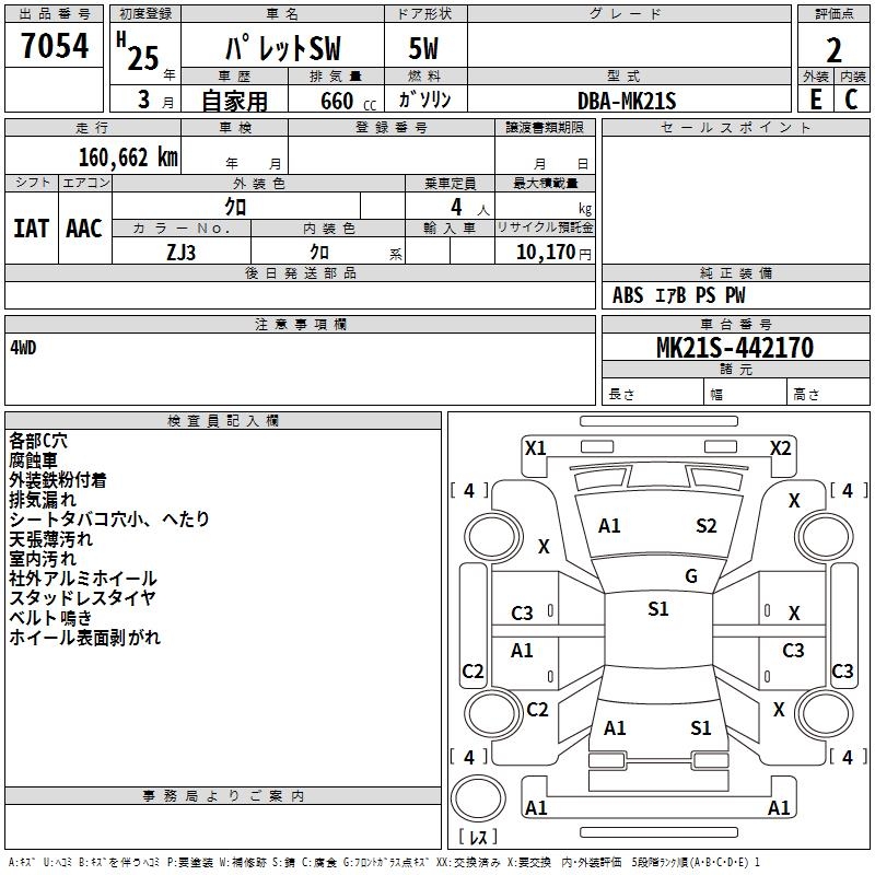 SUZUKI PALETTE