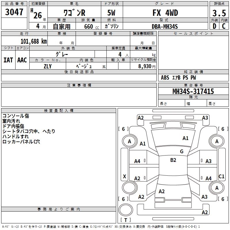 SUZUKI WAGON R