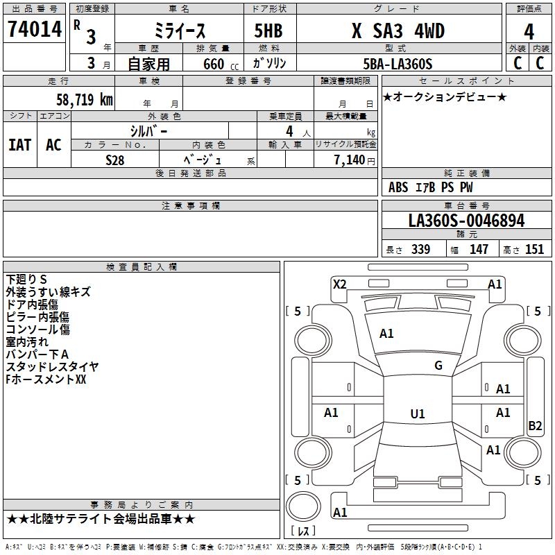 DAIHATSU MIRA E:S