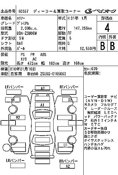 TOYOTA HARRIER