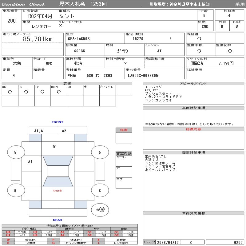 DAIHATSU TANTO