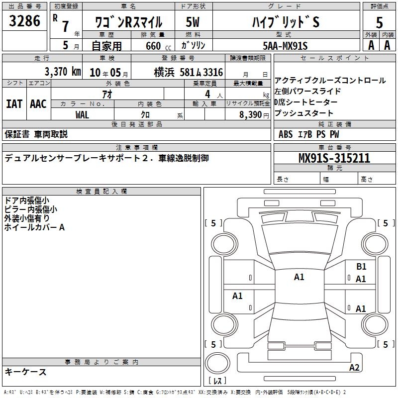 SUZUKI WAGON R SMILE