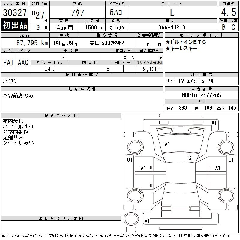 TOYOTA AQUA
