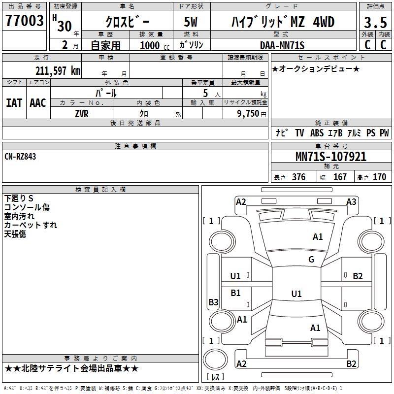 SUZUKI XBEE