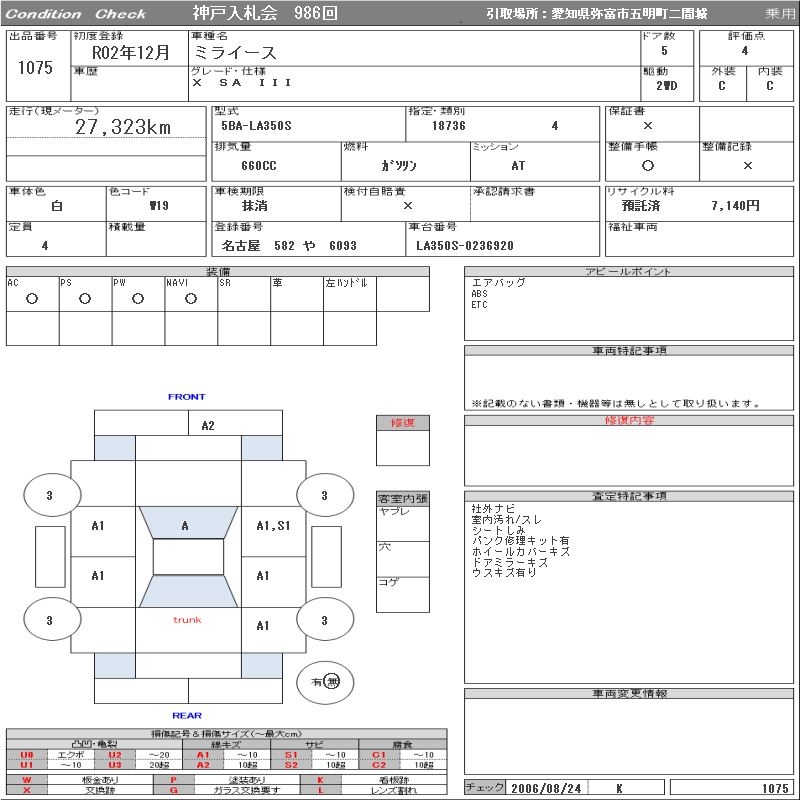 DAIHATSU MIRA E:S