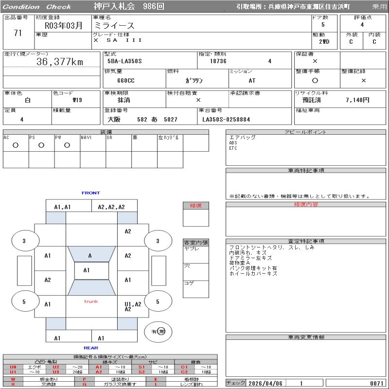 DAIHATSU MIRA E:S