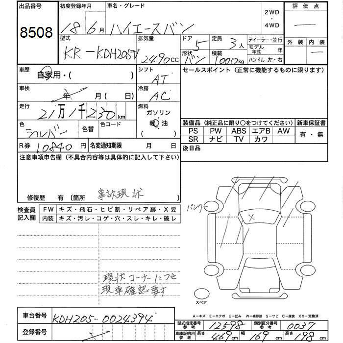 TOYOTA REGIUS ACE