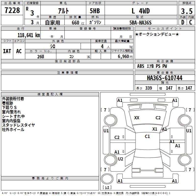 SUZUKI ALTO