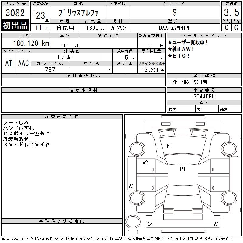 TOYOTA PRIUS ALPHA
