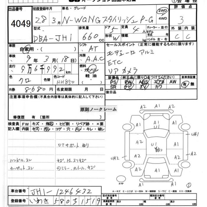 HONDA N-WGN