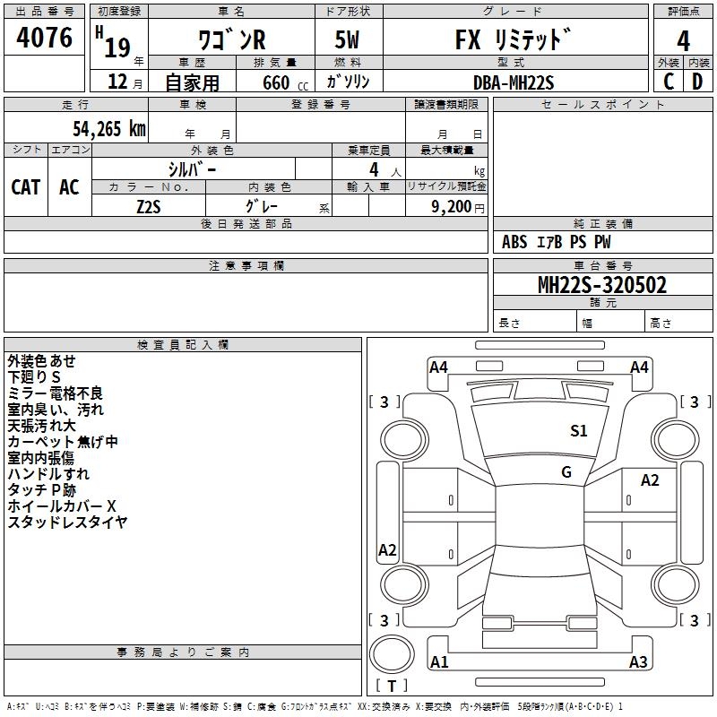 SUZUKI WAGON R