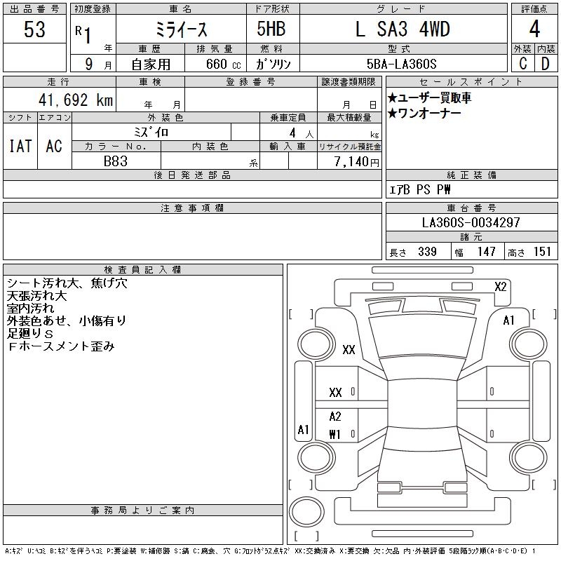 DAIHATSU MIRA E:S