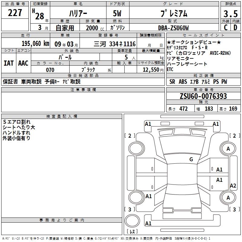 TOYOTA HARRIER