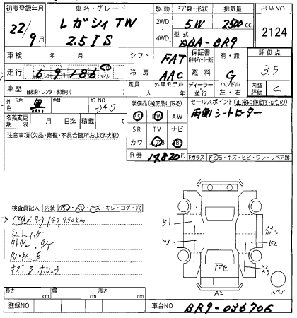 SUBARU LEGACY