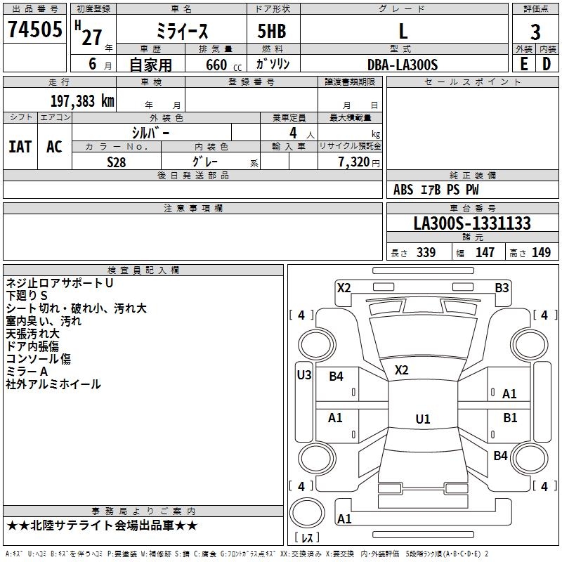 DAIHATSU MIRA E:S