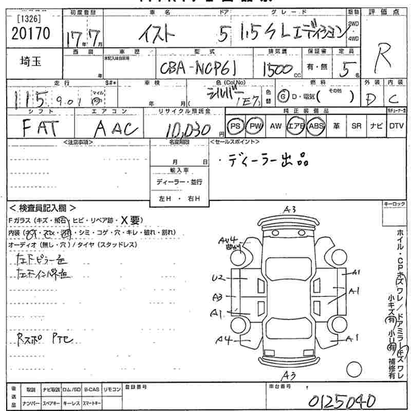 TOYOTA IST