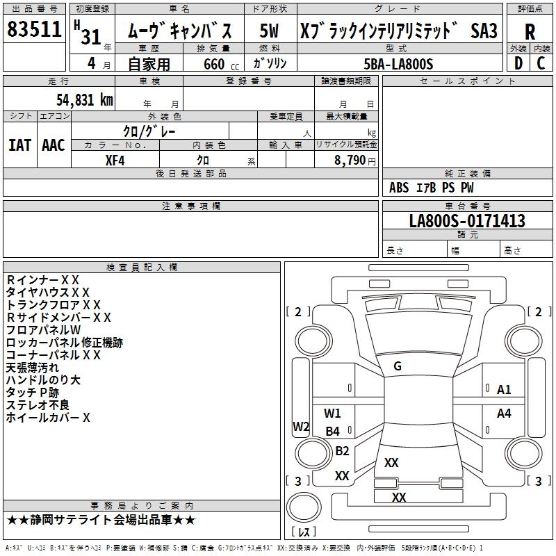 DAIHATSU MOVE CANBUS