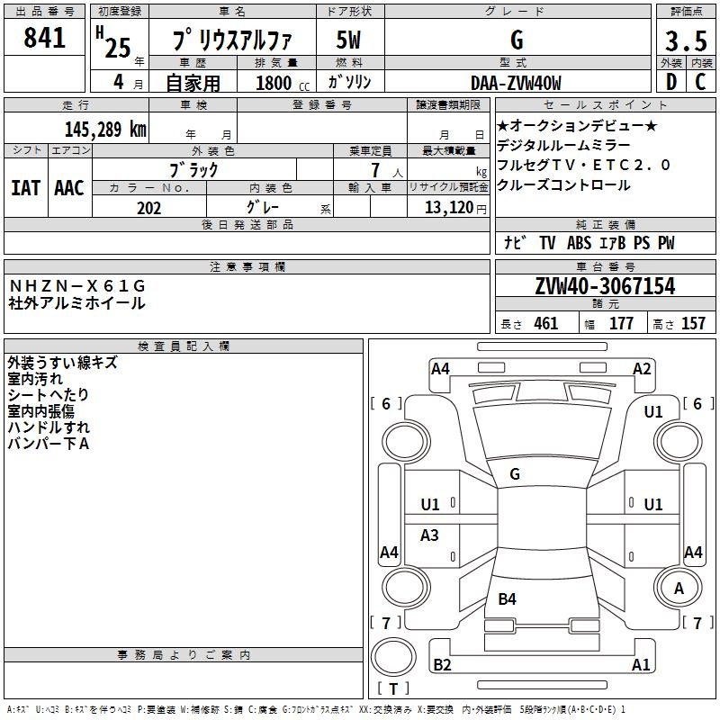 TOYOTA PRIUS ALPHA