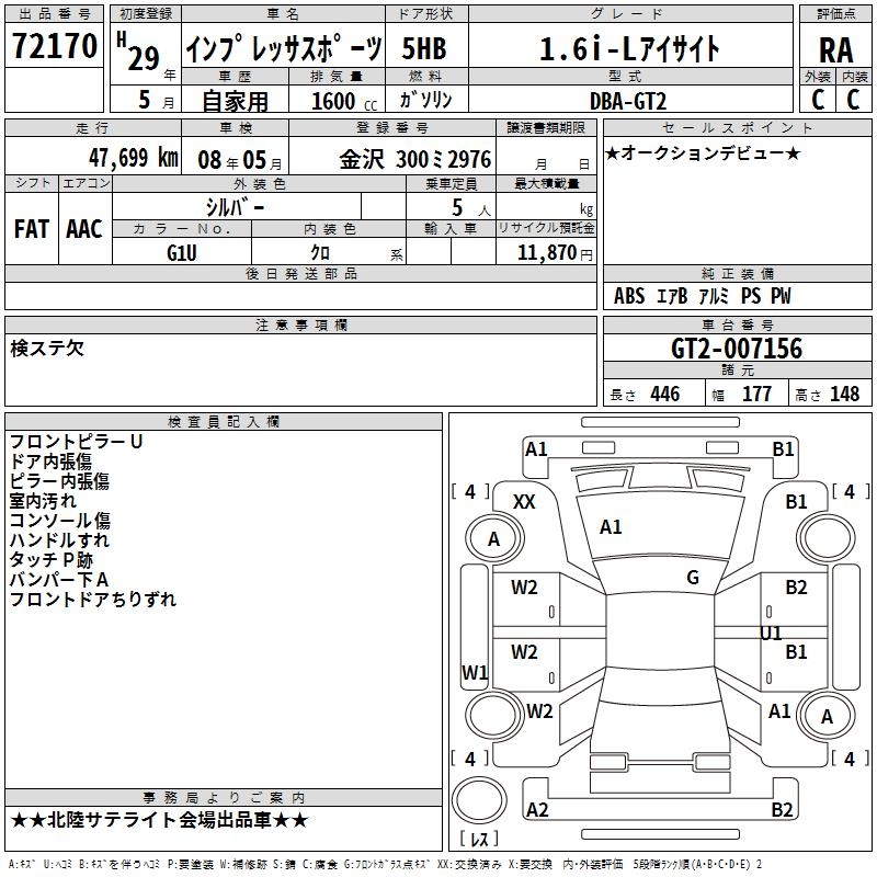 SUBARU IMPREZA