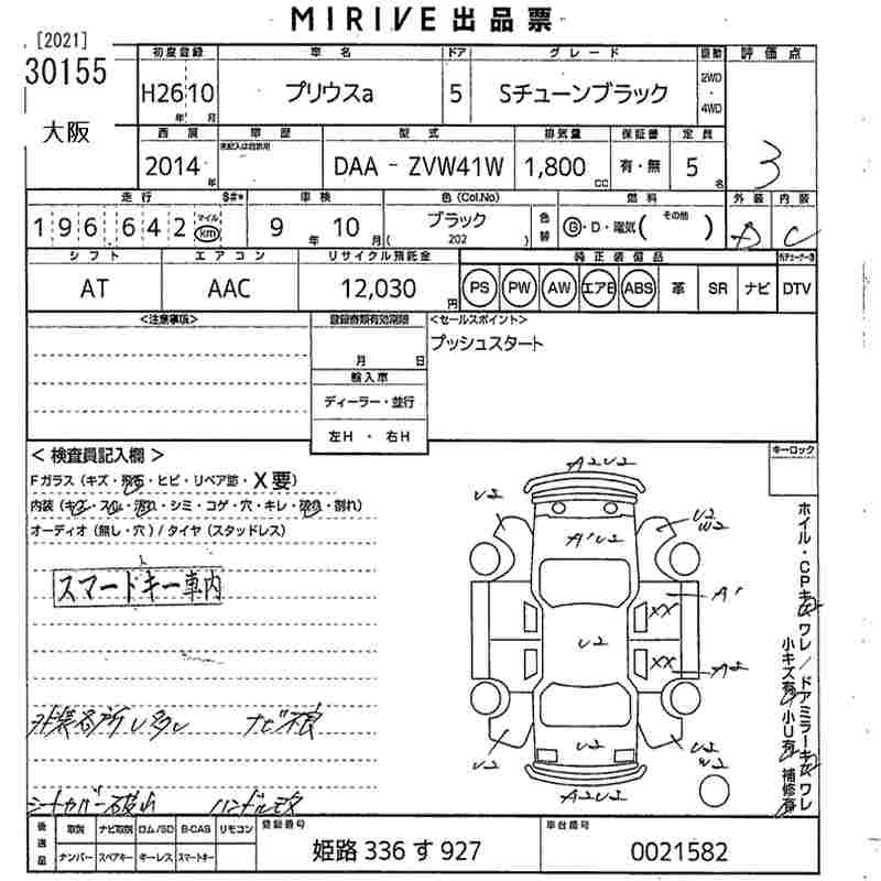 TOYOTA PRIUS ALPHA