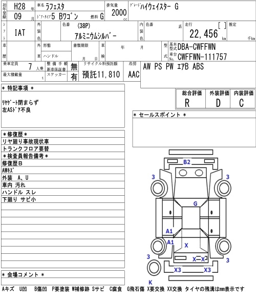 NISSAN LAFESTA