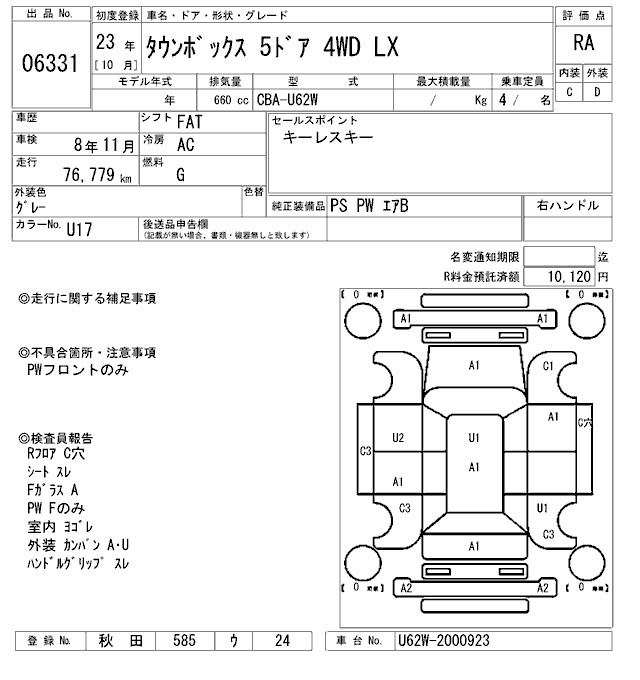 MITSUBISHI TOWN BOX