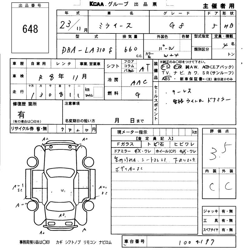 DAIHATSU MIRA E:S