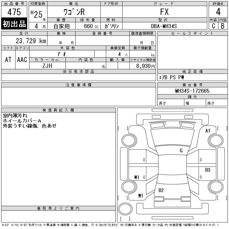 SUZUKI WAGON R