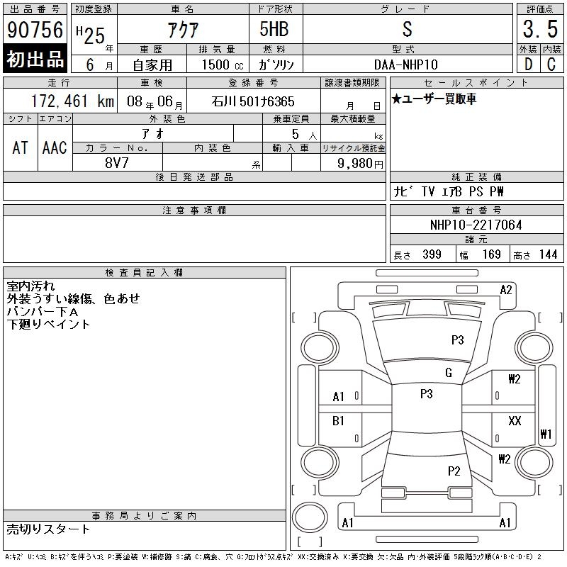 TOYOTA AQUA