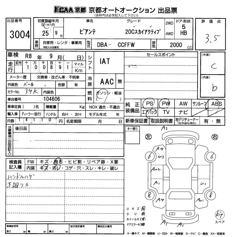 MAZDA BIANTE