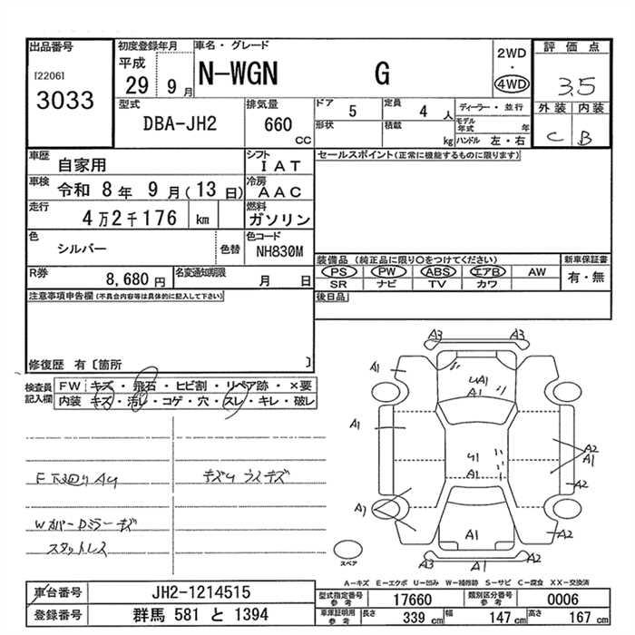 HONDA N-WGN