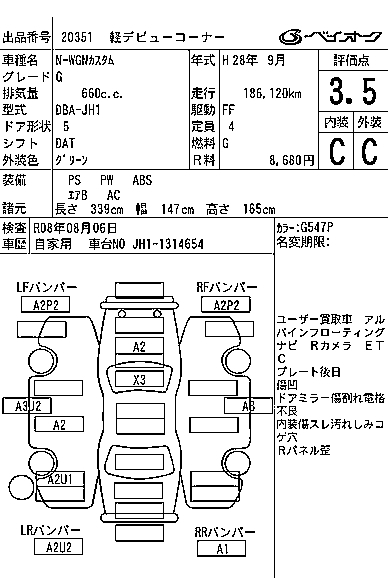 HONDA N-WGN