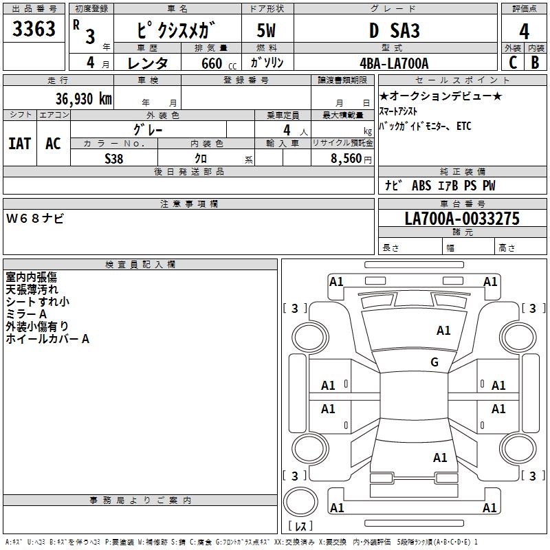 TOYOTA PIXIS MEGA