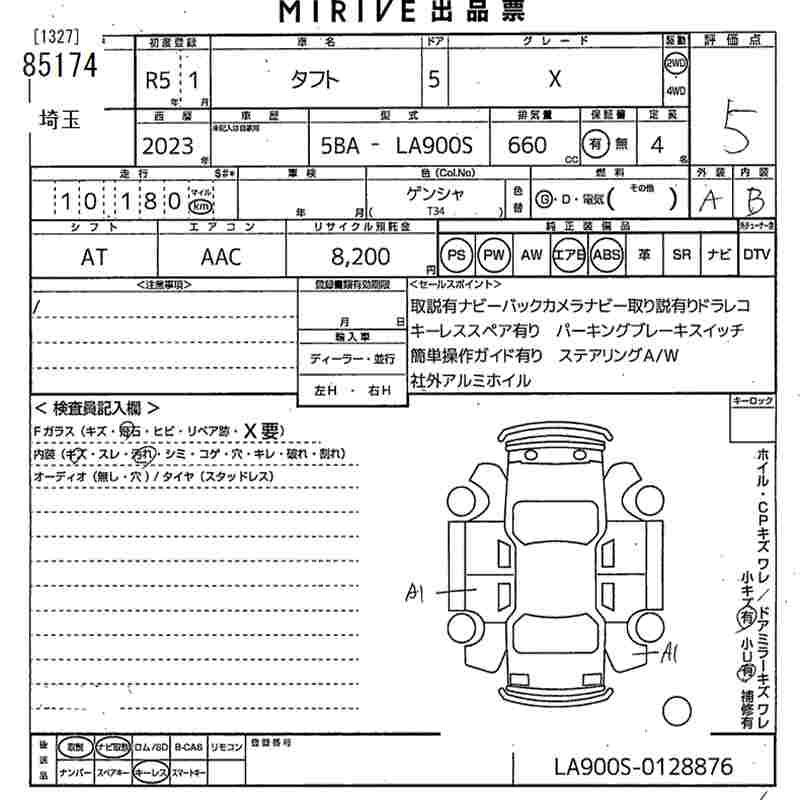 DAIHATSU TAFT