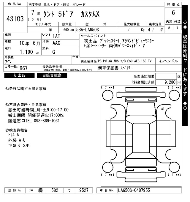 DAIHATSU TANTO