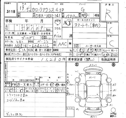 TOYOTA COROLLA AXIO