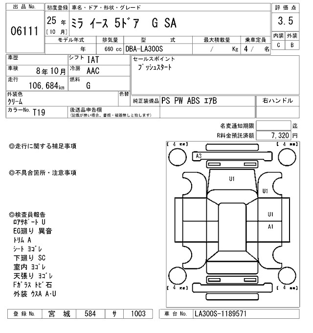 DAIHATSU MIRA E:S
