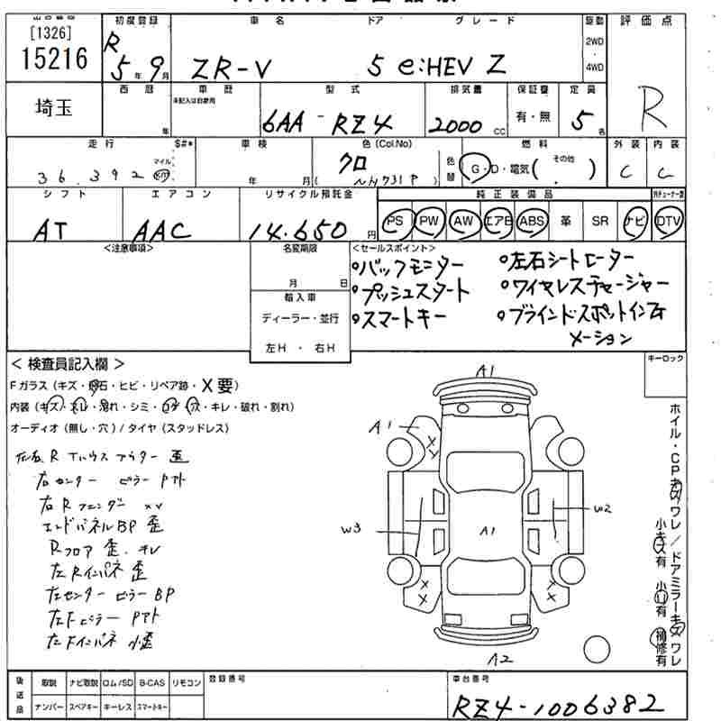 HONDA ZR-V