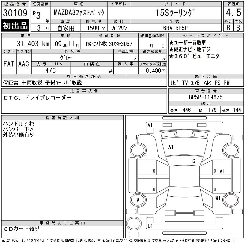 MAZDA MAZDA3