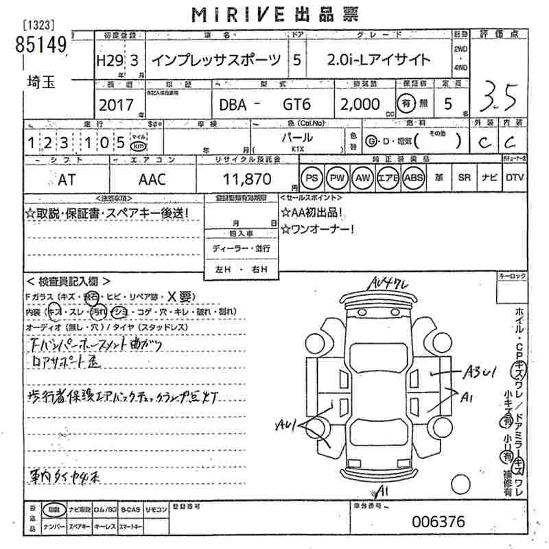 SUBARU IMPREZA