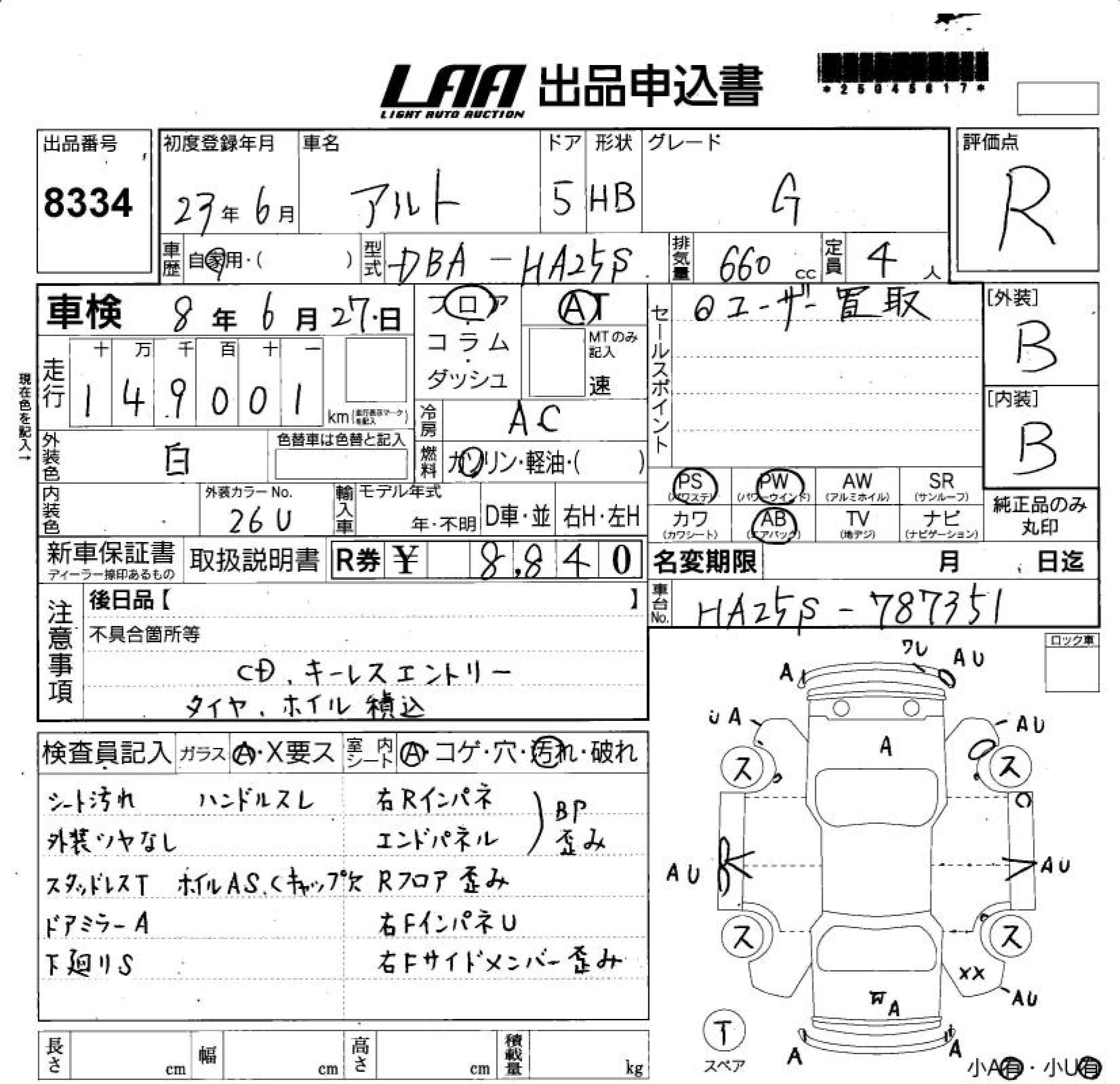 SUZUKI ALTO
