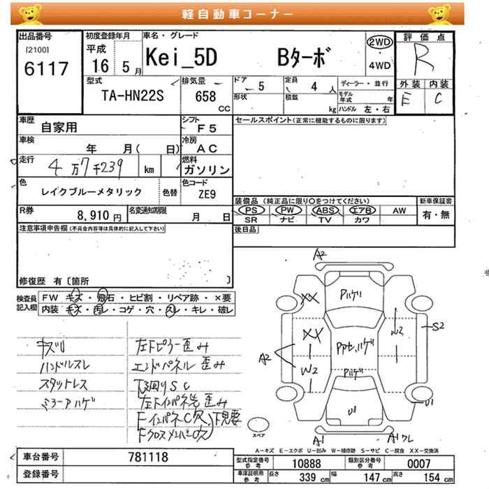 SUZUKI KEI