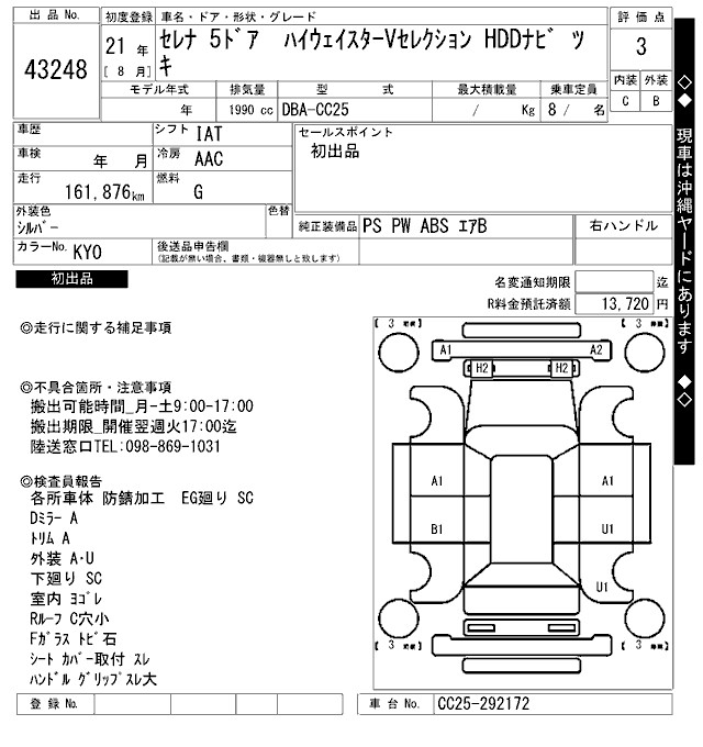 NISSAN SERENA