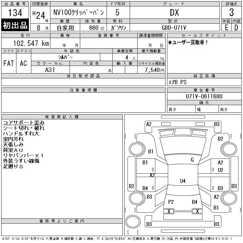NISSAN NV100 CLIPPER
